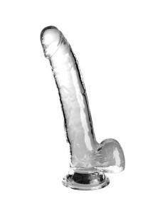 KING COCK - CLEAR DILDO CON...