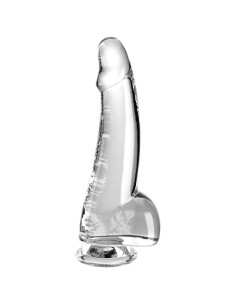 KING COCK - CLEAR DILDO CON...