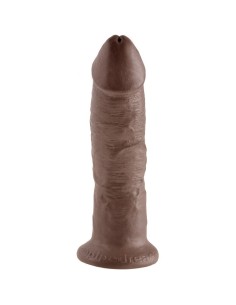 KING COCK - 9 DILDO MARRONE...