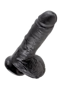 KING COCK - 8 DILDO NERO...