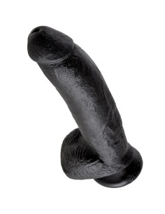 KING COCK - 9 DILDO NERO...