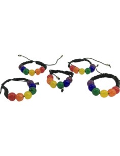 PRIDE - BRACCIALE CON SFERE...